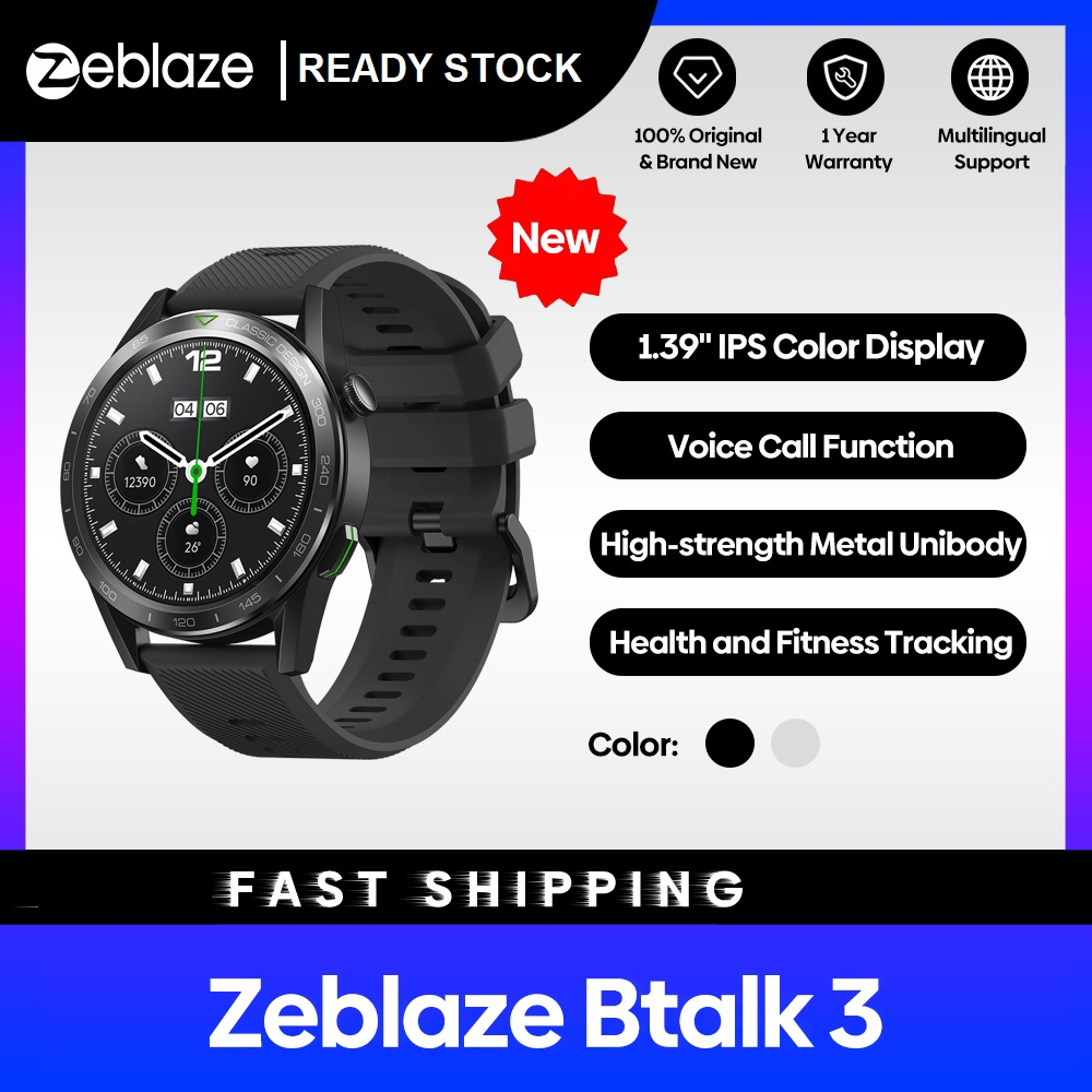 Jual Zeblaze Btalk Smart Watch Ultra Hd Ips Display Bluetooth Calls