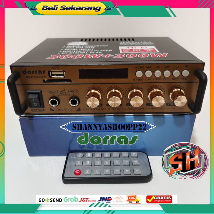 Jual Power Amplifier Bluetooth Dorras Karaoke Ds B Karaoke Stereo