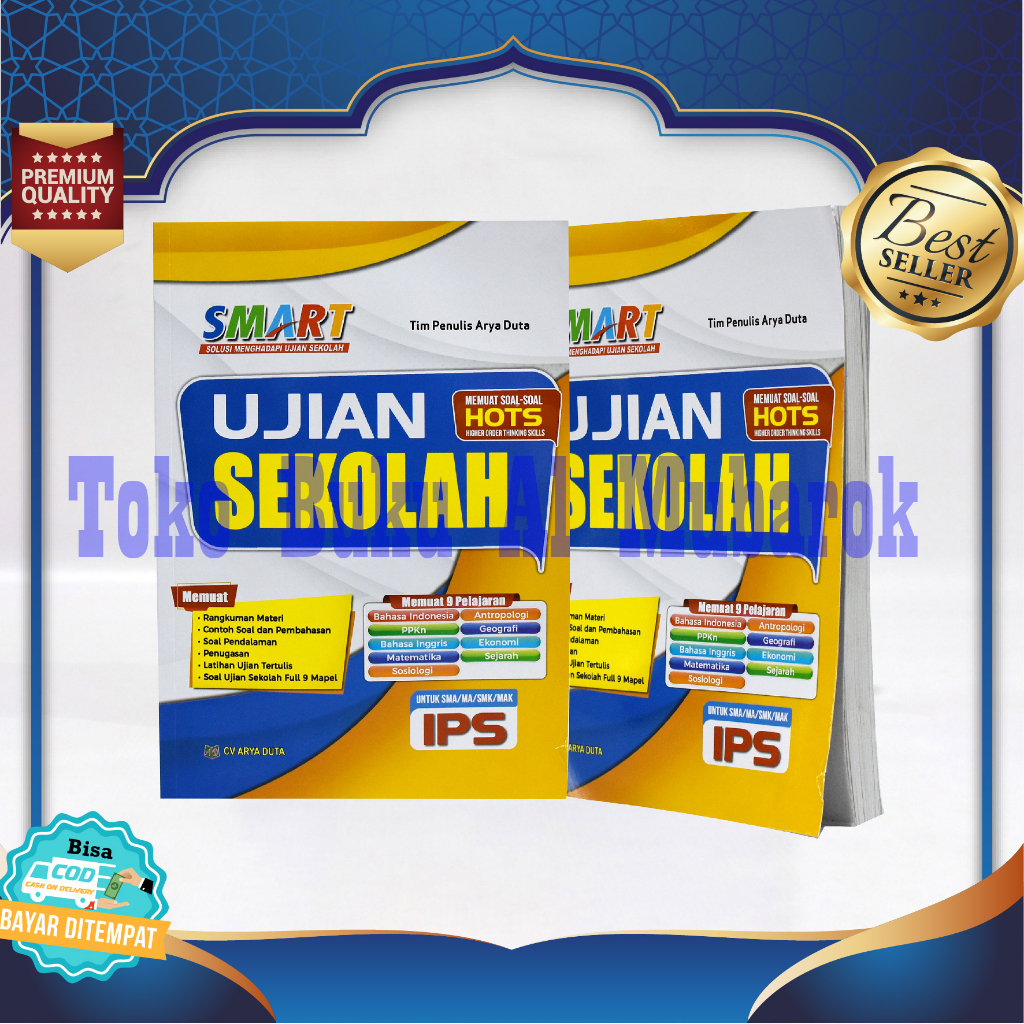 Jual Ori Buku Teks Smart Ujian Sekolah Untuk Sma Jurusan Ips Edisi