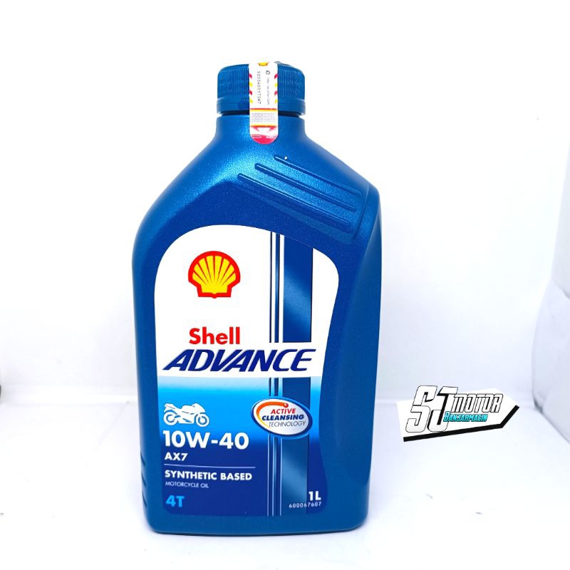 Jual Oli Shell Advance T Ax W Non Metic Liter Shopee Indonesia