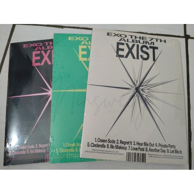 Jual Album Unsealed Photobook Exo Exist Shopee Indonesia