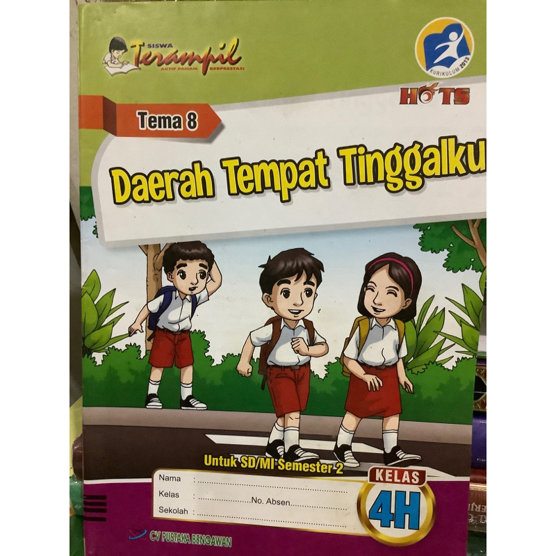 Jual Lks Sd Kelas Semester Tema Daerah Tempat Tinggalku K