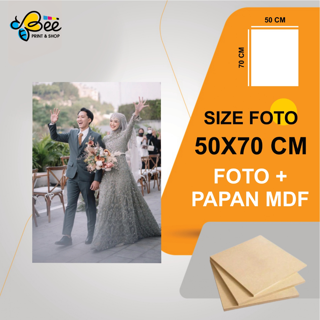 Jual Cetak Foto Mewah Ukuran Jumbo Custom R X Cm Frame Papan