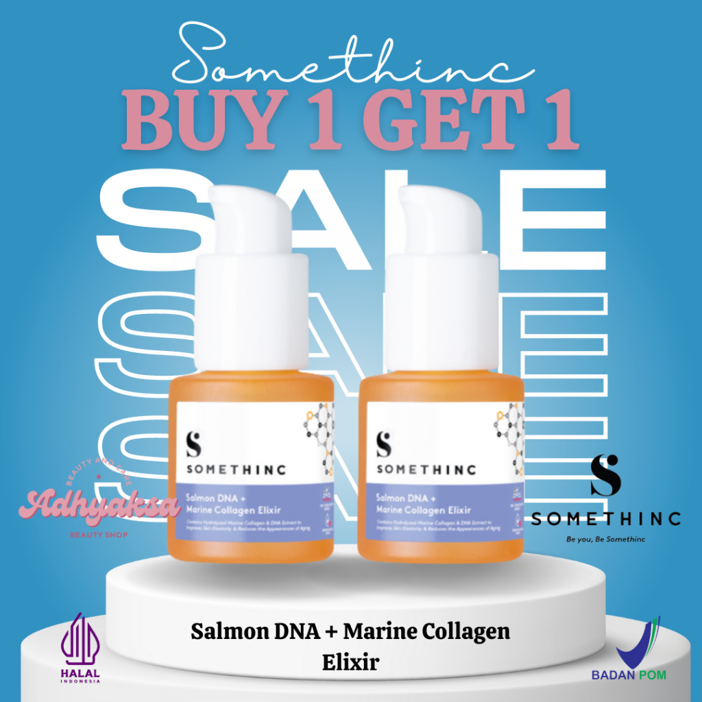 Jual SOMETHINC Salmon DNA Marine Collagen Elixir Serum Awet Muda