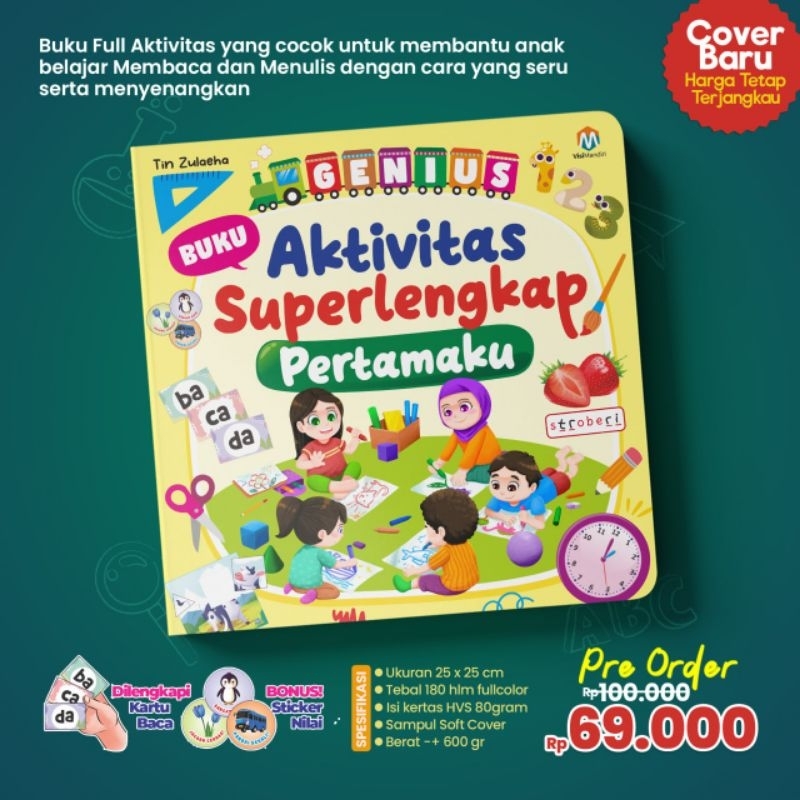 Jual BUKU GENIUS AKTIVITAS SUPER LENGKAP PERTAMAKU Shopee Indonesia