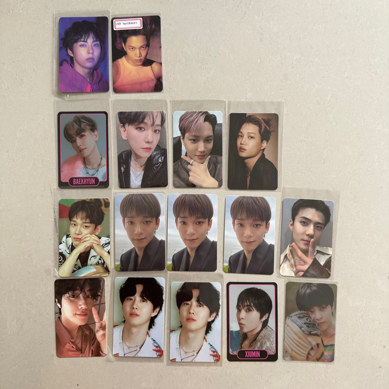 Jual Photocard EXO EXIST Cream Soda Cafe EXOcial Club Pop Up Lucky