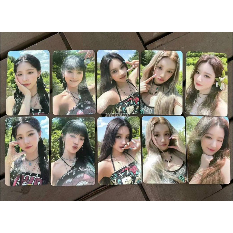 Jual Photocard Pc Set Official G I Dle Md Concert I Am Free Ty World