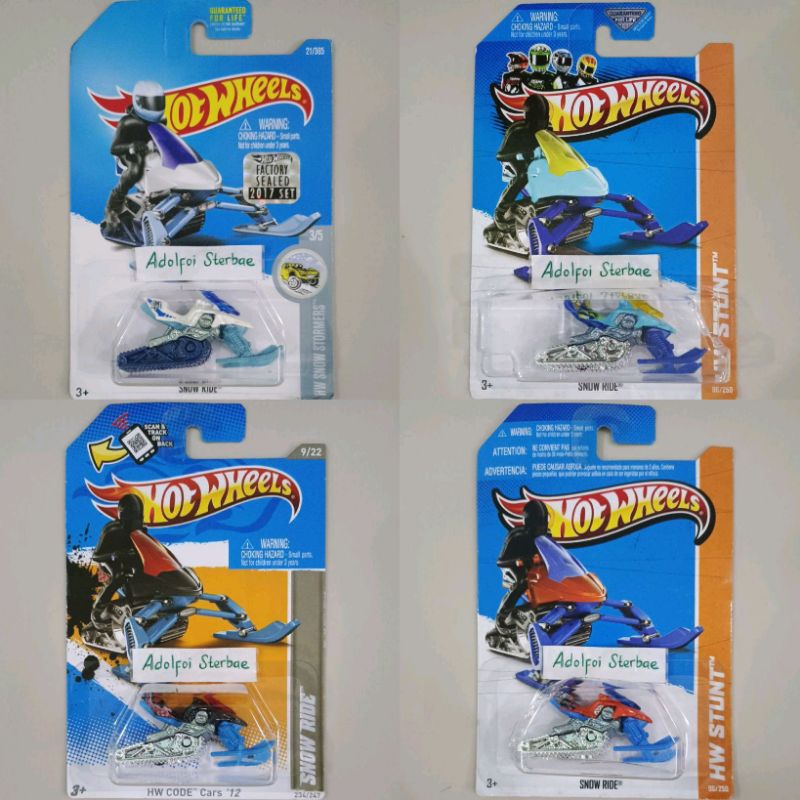 Jual Hotwheels Hot Wheels Snow Ride Factory Sealed Hw Snow Stormers Hw