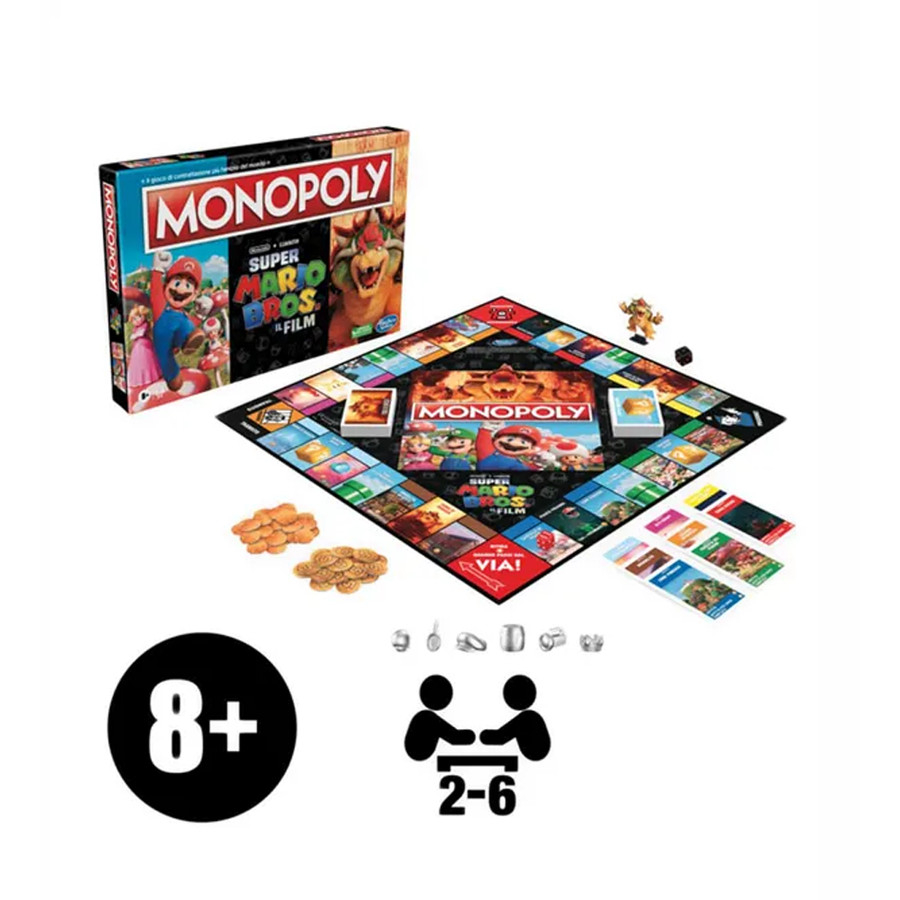 Jual Hasbro Monopoly The Super Mario Bros Movie Edition Shopee Indonesia