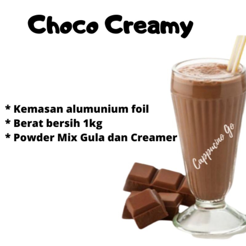 Jual Bubuk Minuman Boba Serbuk Minuman Powder Drink Rasa Choco