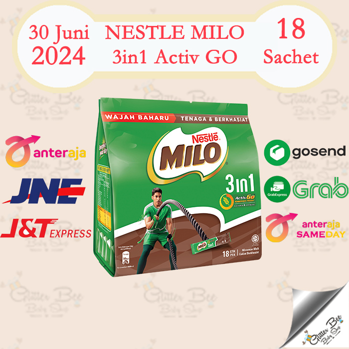 Jual Nestle Milo Activ Go In Made In Malaysia Isi Sachet