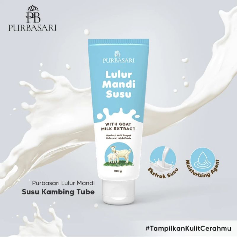 Jual Purbasari Lulur Mandi Susu Tube Gr Shopee Indonesia