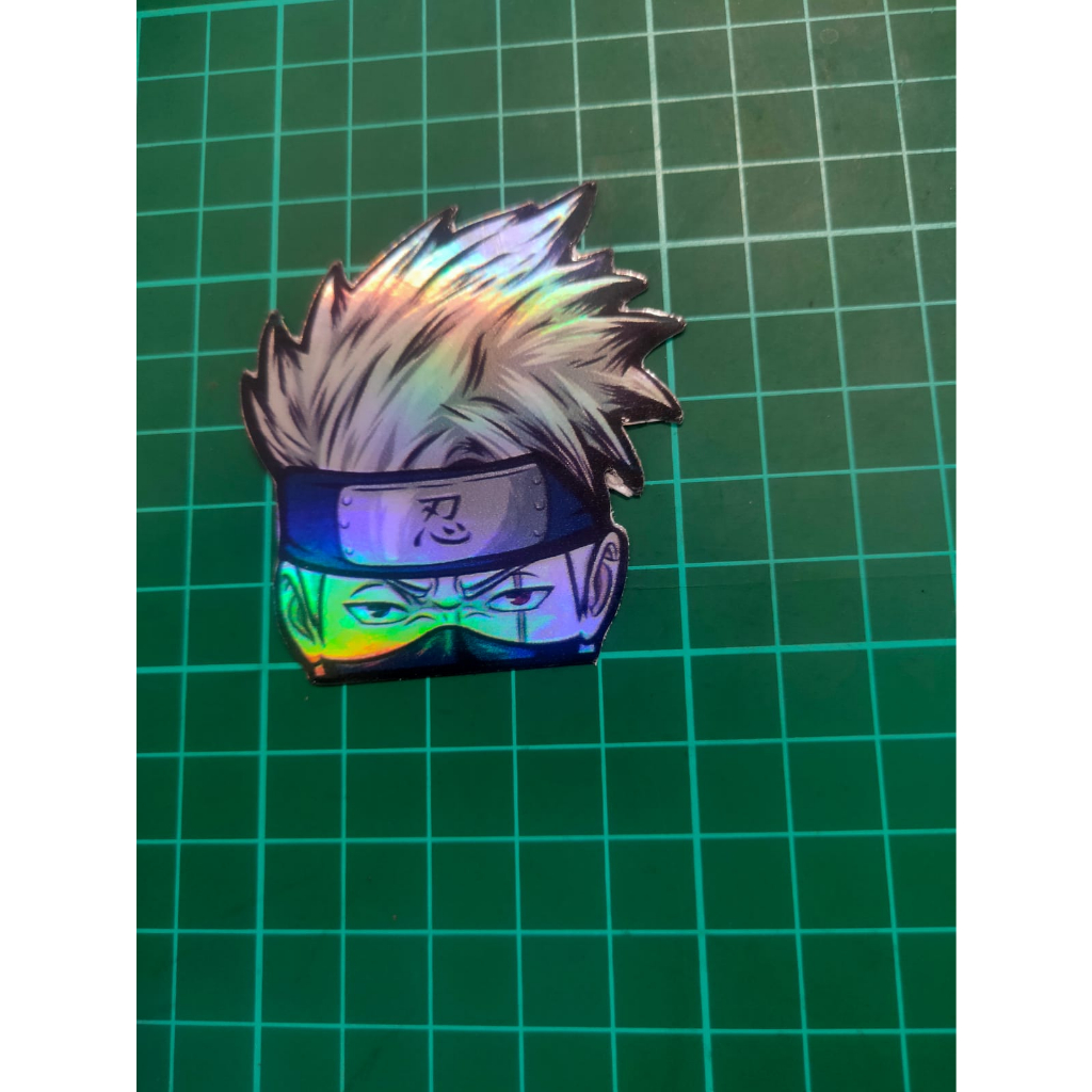 Jual Sticker Hologram Anime Naruto Kakashi Shopee Indonesia