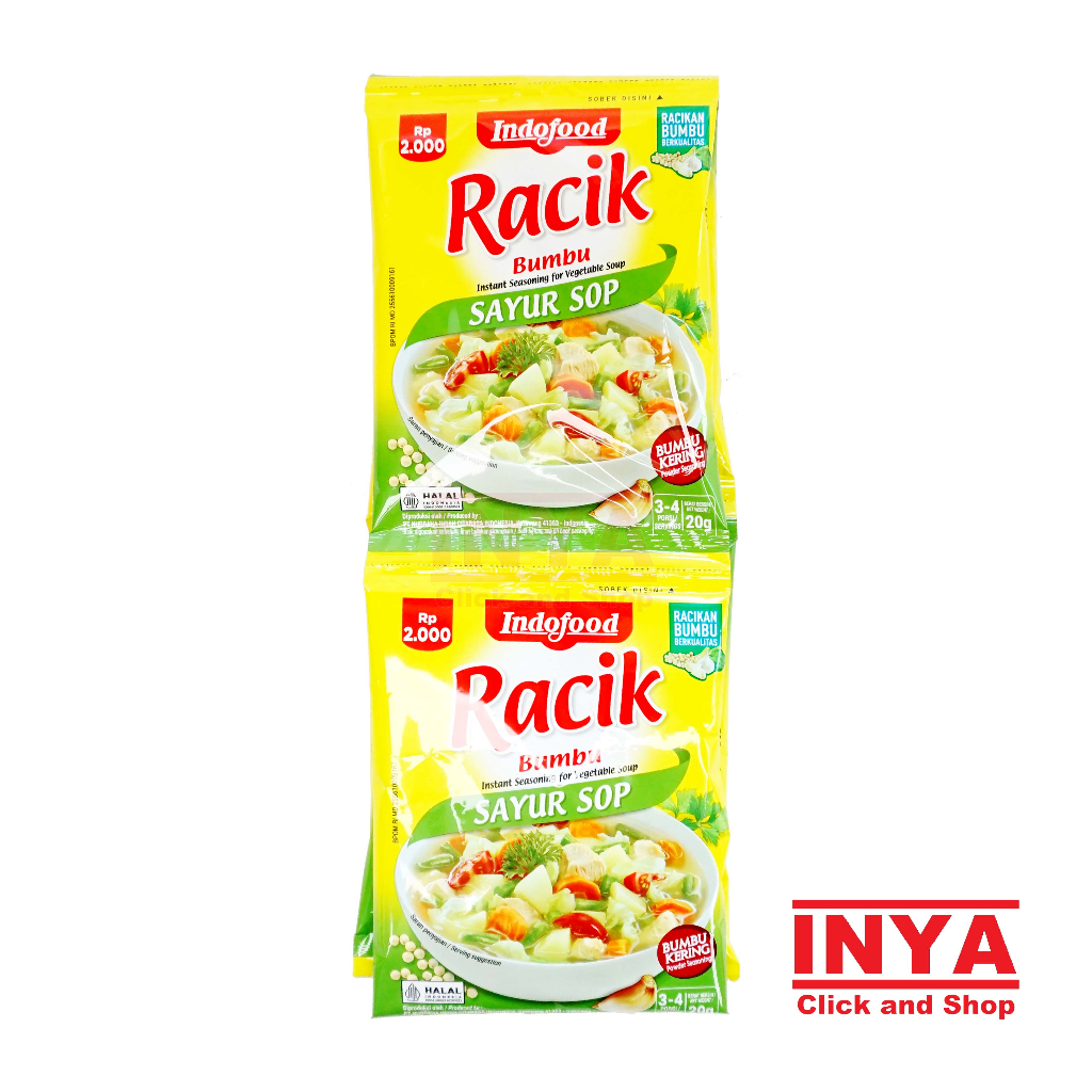 Jual Racik Bumbu Sayur Sop 1 Renceng 10x20gr Indofood Instant