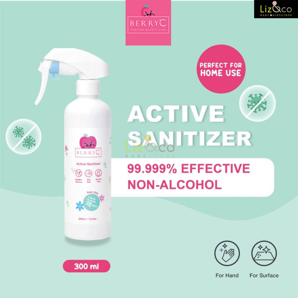 Jual Berryc Hand Sanitizer Spray Ml Antiseptik Non Alkohol Food