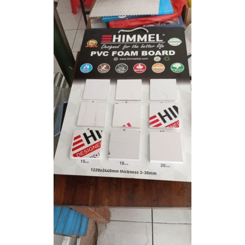 Jual HIMMEL PVC FOAM BOARD MULTIPLEX TRIPLEKS Shopee Indonesia