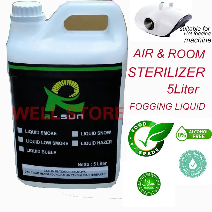 Jual Cairan Liquid Machine Fog Redsun 5 Liter Untuk Mesin Fogging Biang