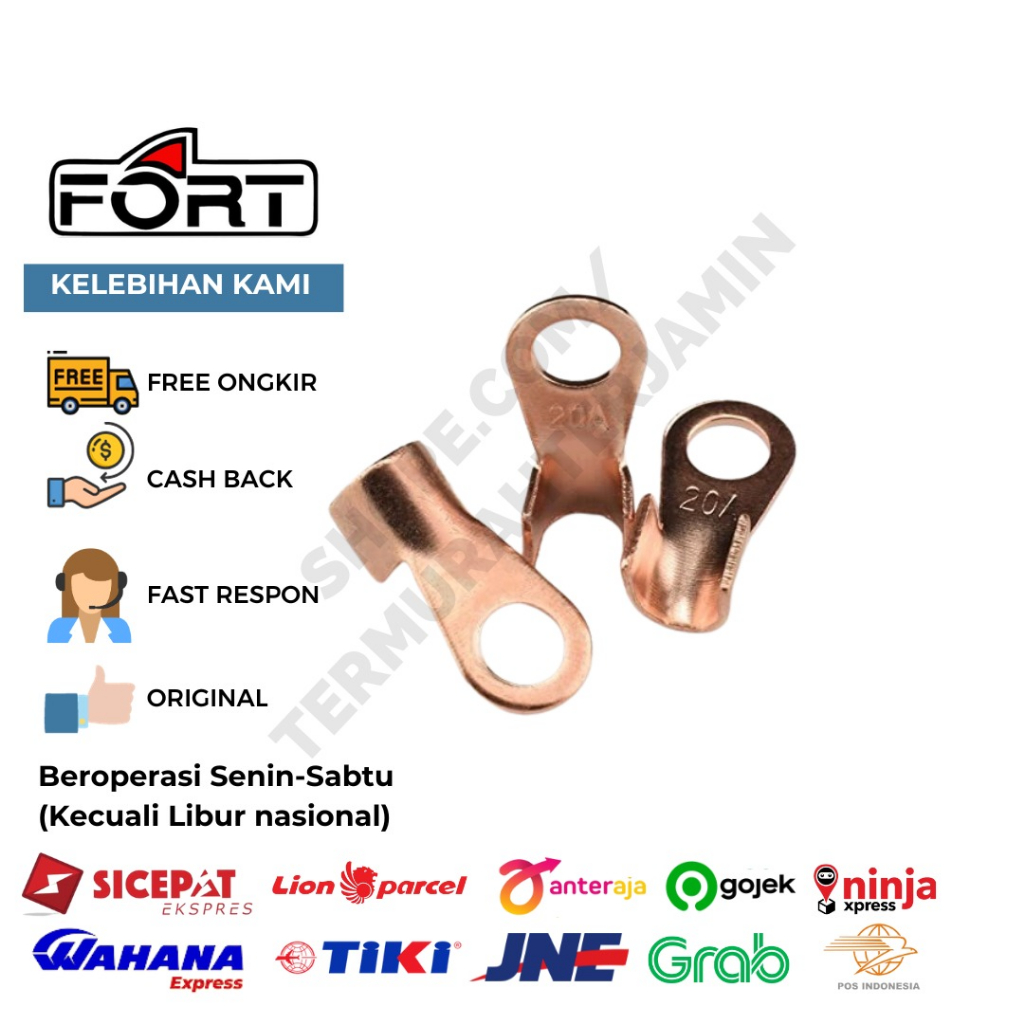 Jual Scun Copper Belah Ot A Merk Fort Shopee Indonesia