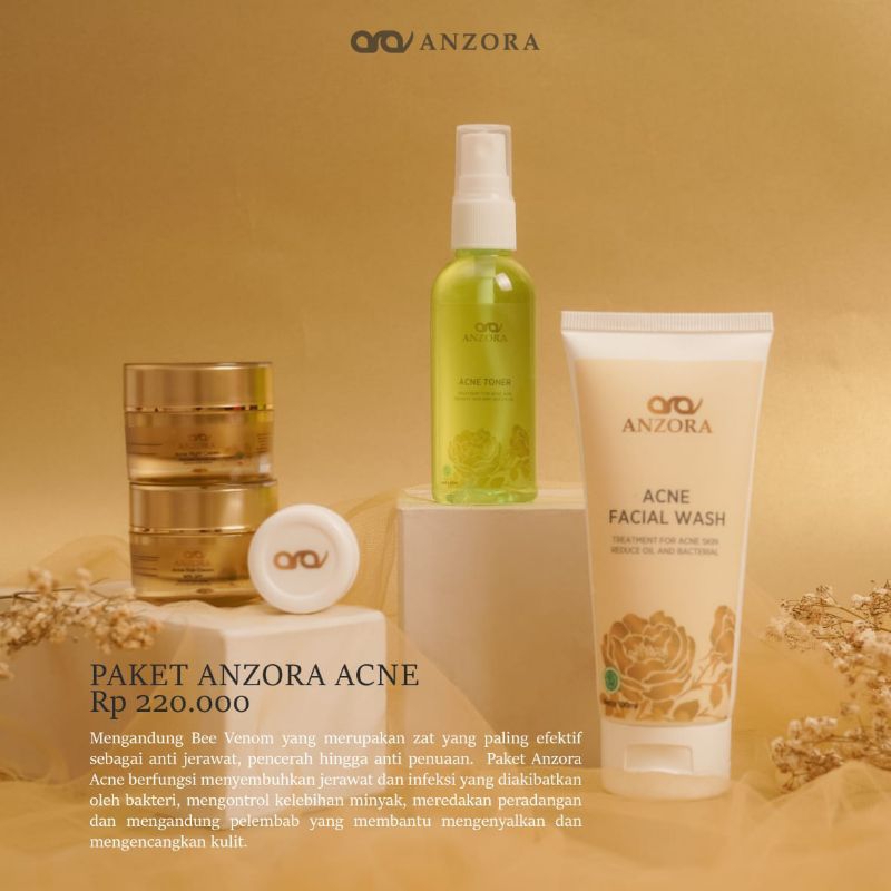 Jual Anzora Acne Anzora Skincare Shopee Indonesia