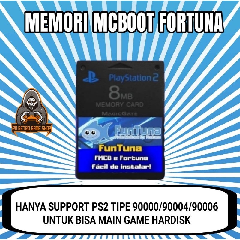 Jual MCBOOT FORTUNA UNTUK PS2 SLIM SERI 90000 90004 90006 Shopee