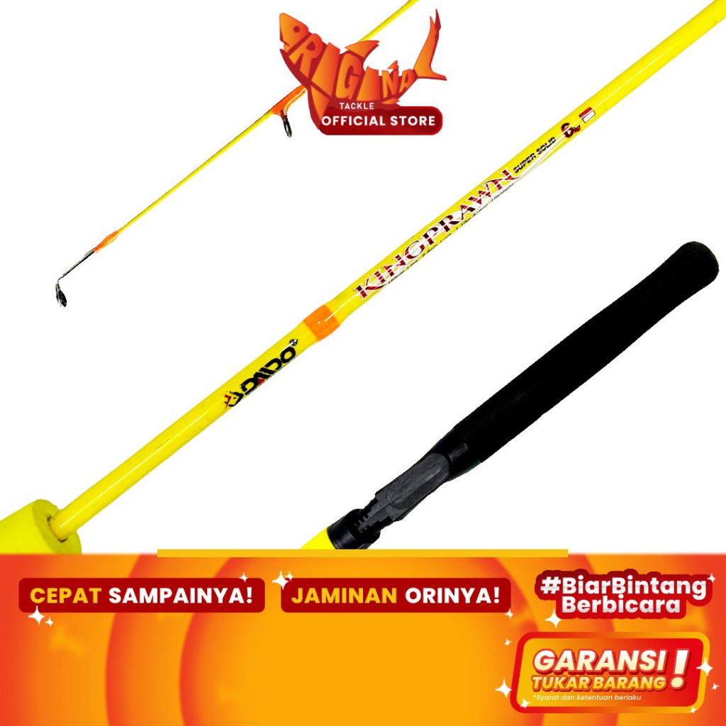 Jual Joran Spinning Daido King Prawn Fiber Solid Cm Cm Cm