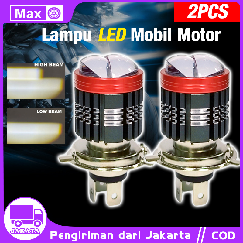 Jual Lampu IBRIGHT Laser Kipas LED Utama Mobil R1 H4 Motor Laser Gun D2