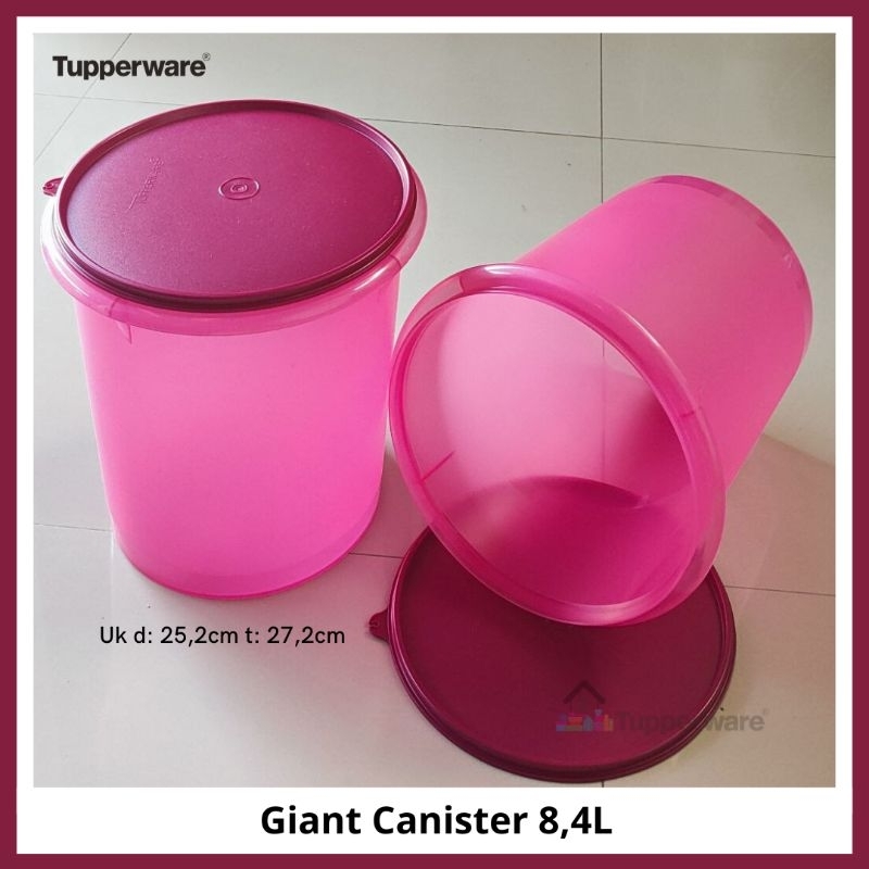 Jual Toples Tupperware Giant Canister L Shopee Indonesia