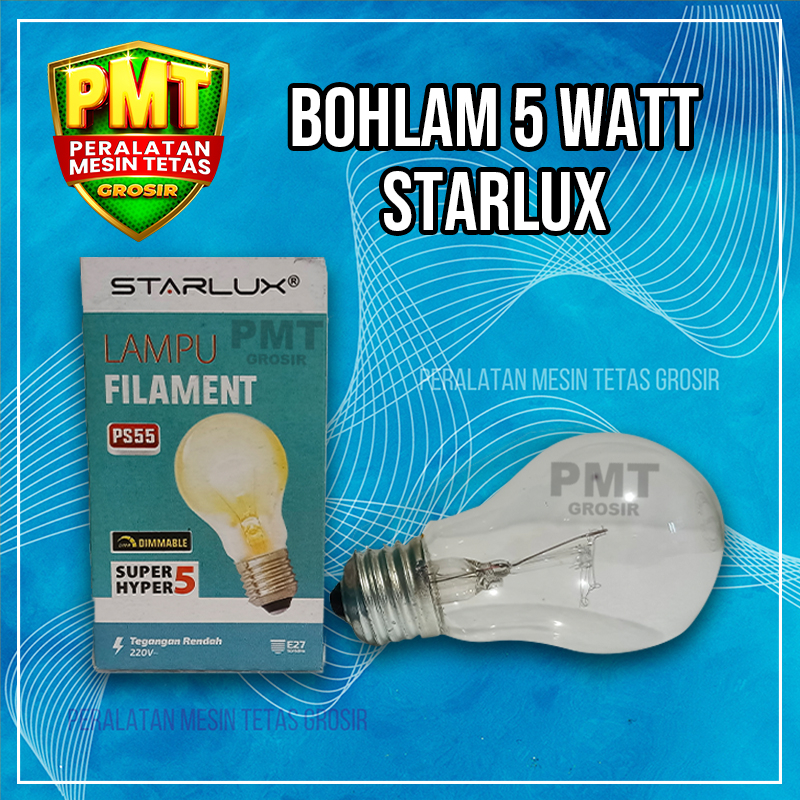 Jual Bohlam Lampu Pijar STARLUX 5W Pemanas Tetas Penetas MTTU Shopee