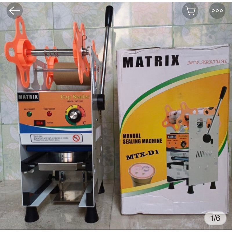 Jual MESIN PRESS GELAS PLASTIK PREMIUM CUP SEALER MATRIX BISA PRESS