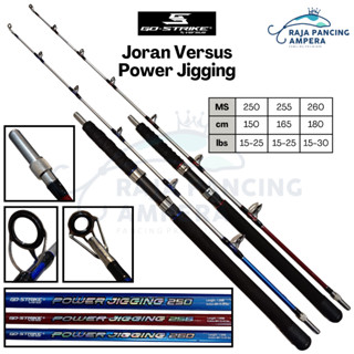 Jual Joran Go Strike Versus Power Jigging Bahan Fiber Solid Stik