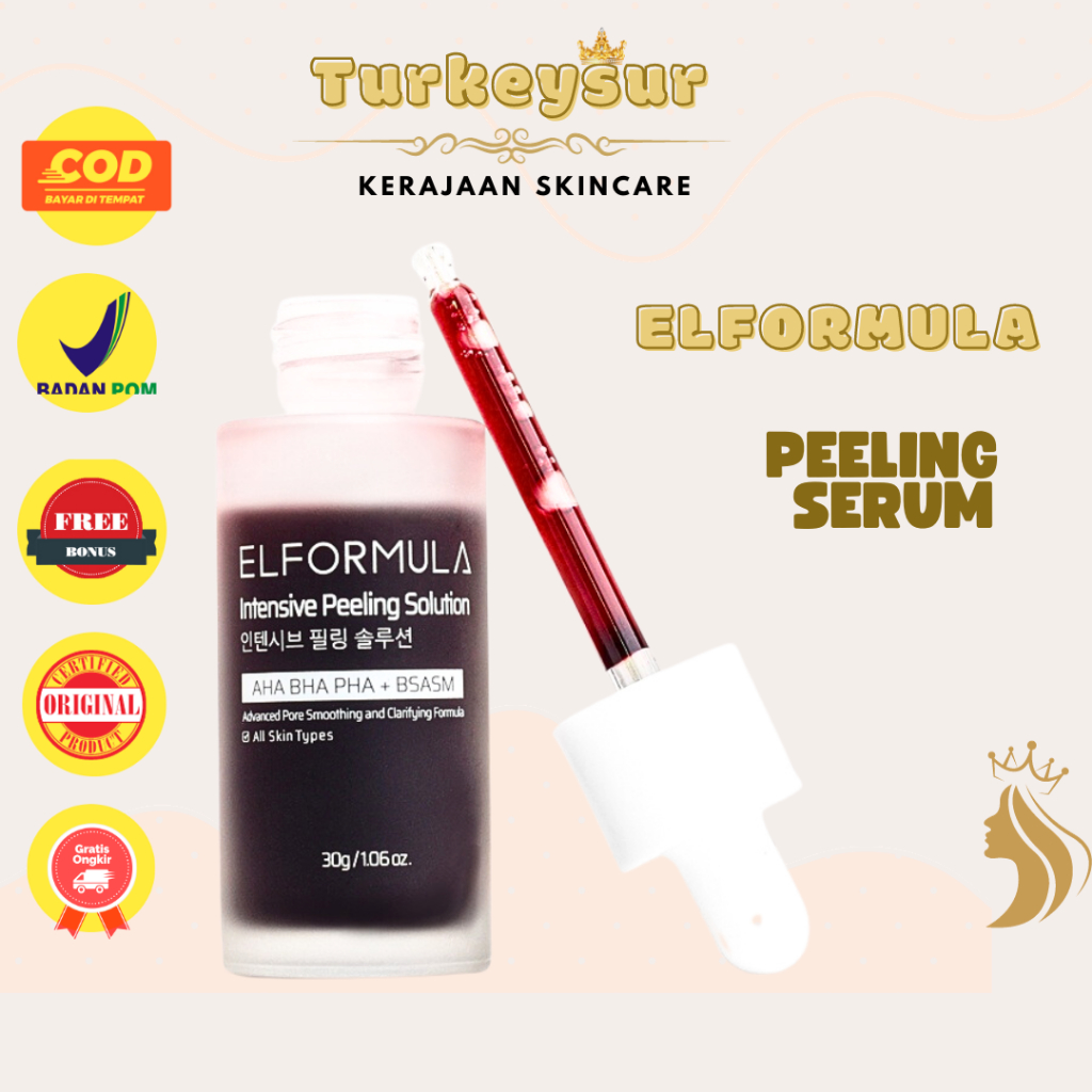 Jual Elformula Intensive Peeling Solution Serum Peeling Elformula