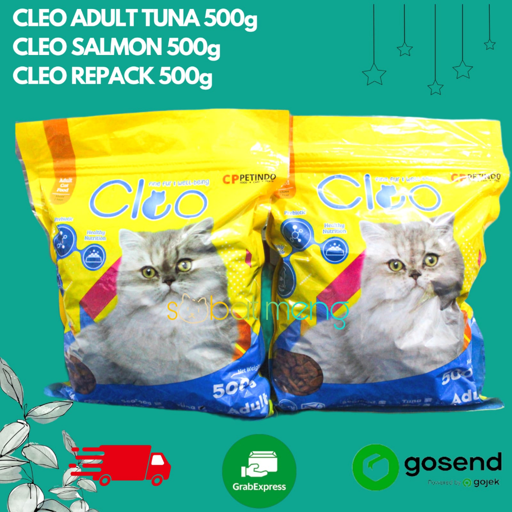 Jual CLEO ADULT TUNA 500g CLEO SALMON 500g CLEO REPACK 500g