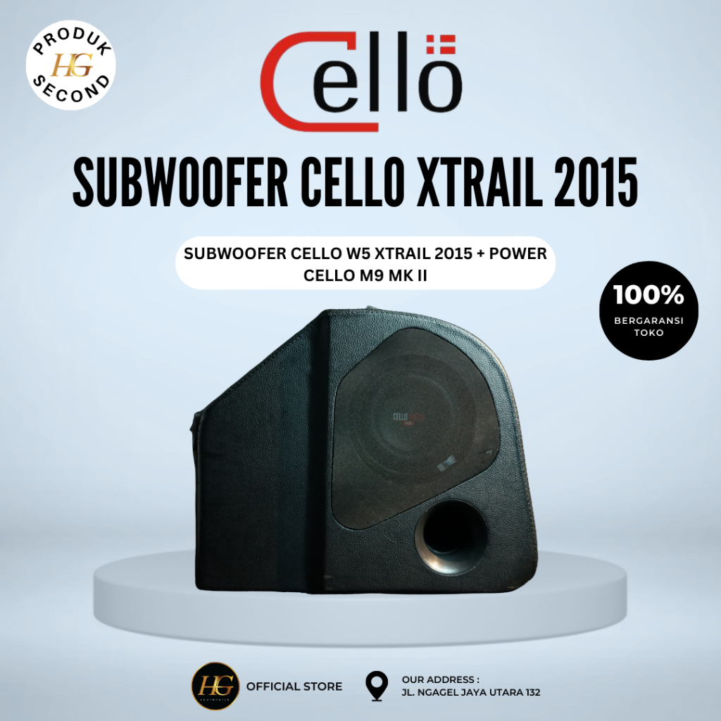 Jual Subwoofer Cello Xtrail Monoblock M Mkii Second Shopee