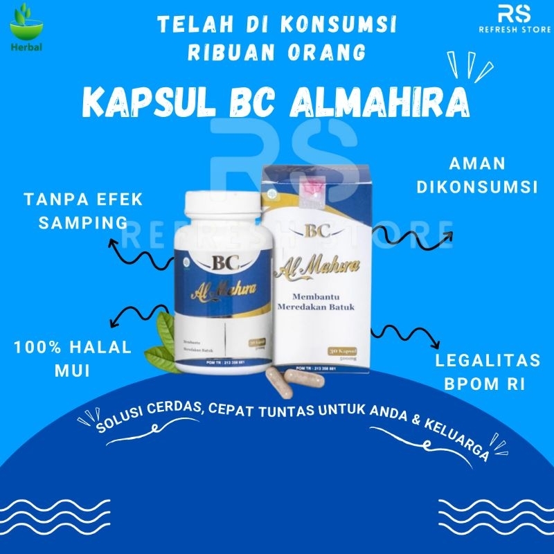 Jual Kapsul Bc Almahira Original Obat Herbal Untuk Pernapasan Batuk