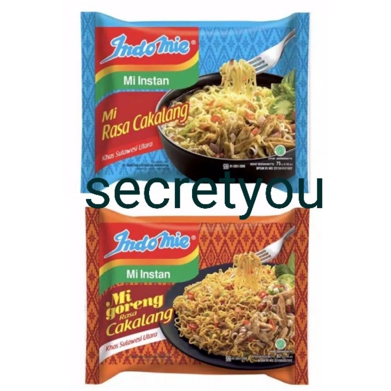 Jual Baru Indomie Mi Instant Rasa Cakalang Kuah Goreng Khas Sulawesi