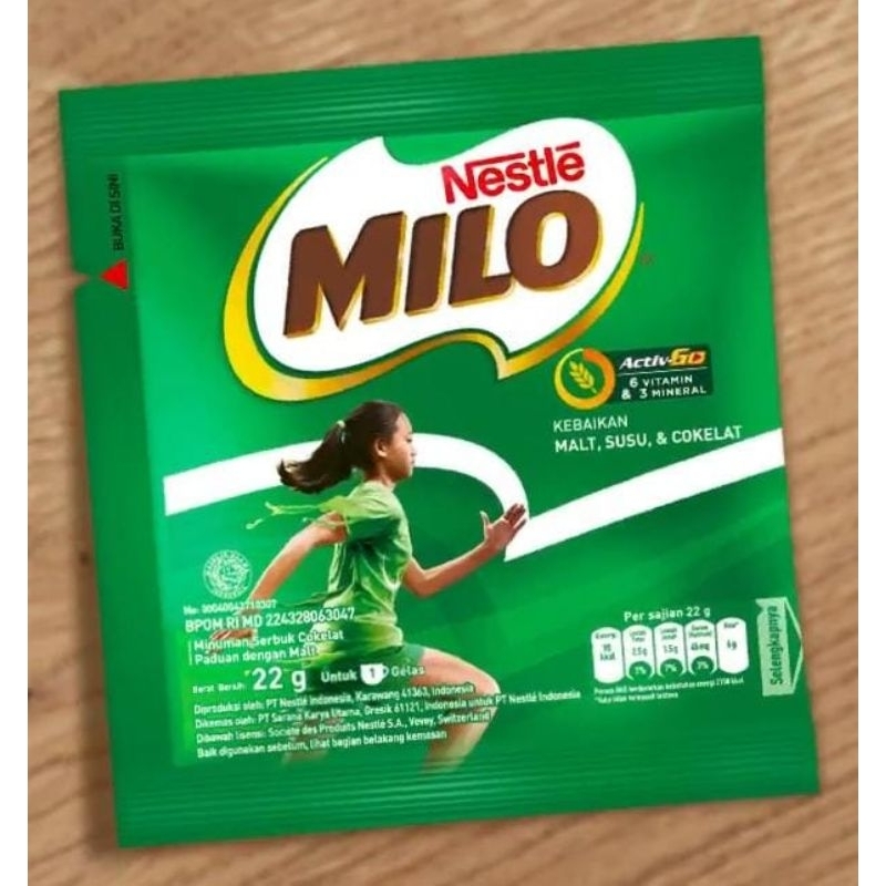 Jual Milo Activ Go Gr Harga Untuk Renceng Isi Sachet Ed Pasti