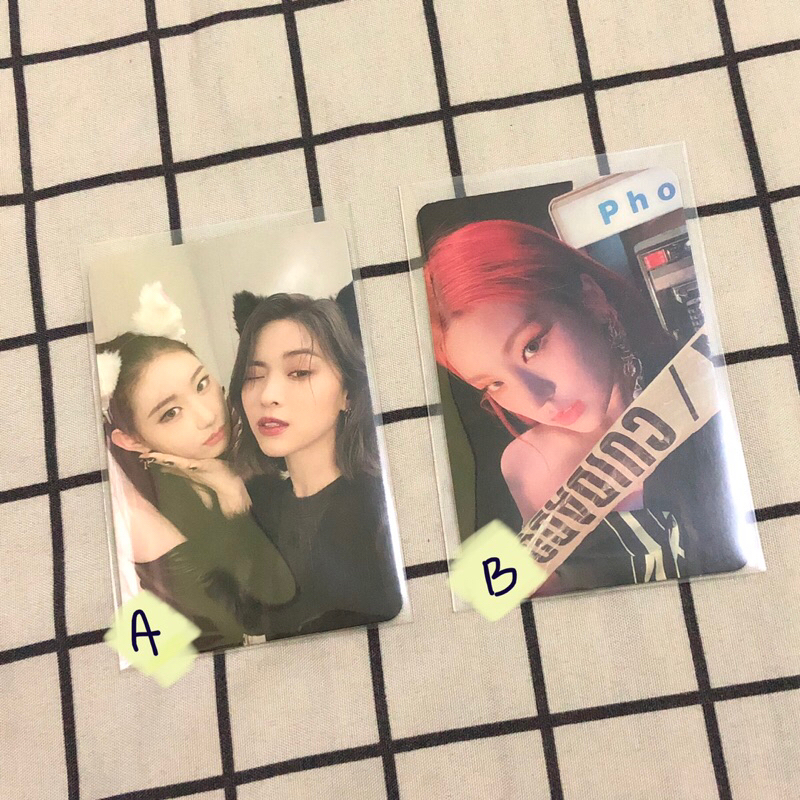 Jual Official Photocard Yeji Unit Ryujin Chaeryeong Itzy Pc Album