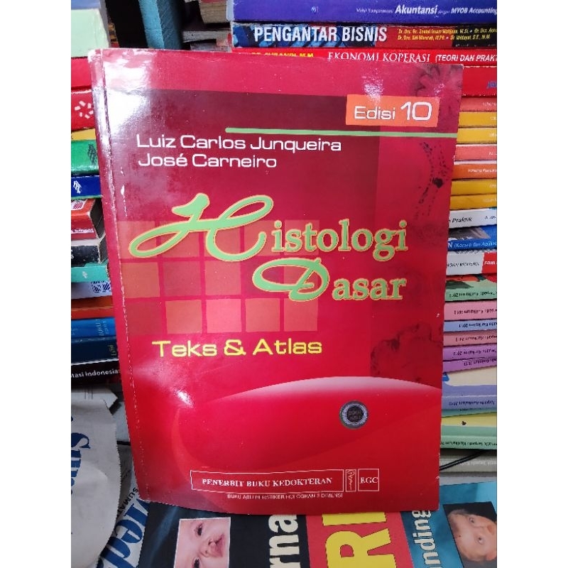 Jual Histologi Dasar Teks Dan Atlas Luiz Carlos Junqueira Original