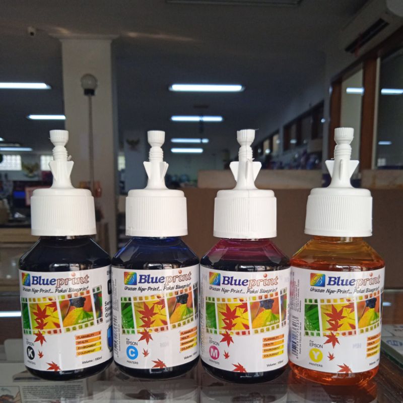 Jual Tinta Refill Epson Blueprint Original 100 Ml Tinta Untuk Semua