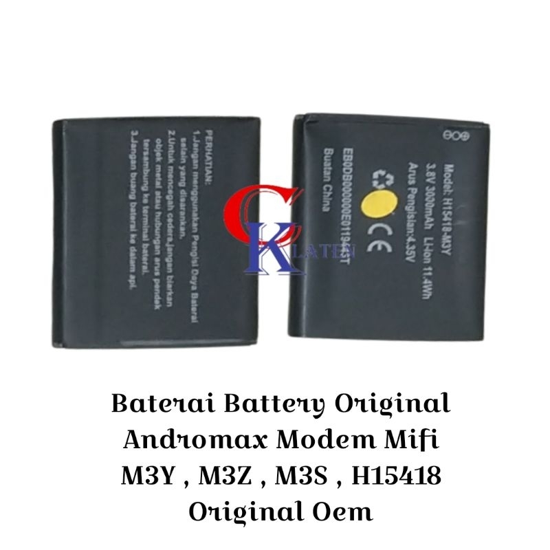 Jual Baterai Battery Original Andromax Modem Mifi M3Y M3Z M3S