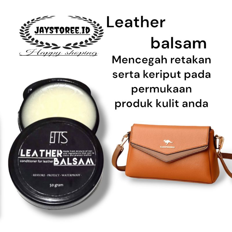 Jual Semir Tas Kulit Wonder Balsam Leather Balm Leather Care Pelembab