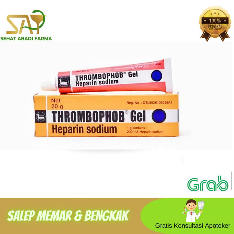 Jual Thrombophob Gel 20 G Shopee Indonesia