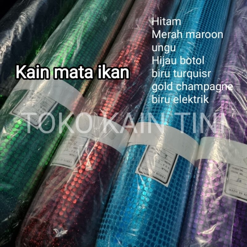 Jual Kain Mata Ikan Kain Payet Lamboci Blink Blink Kain Lamboci