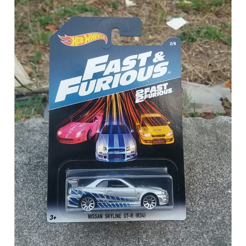 Jual Hot Wheels Fast And Furious Nissan Skyline Gtr R Shopee Indonesia