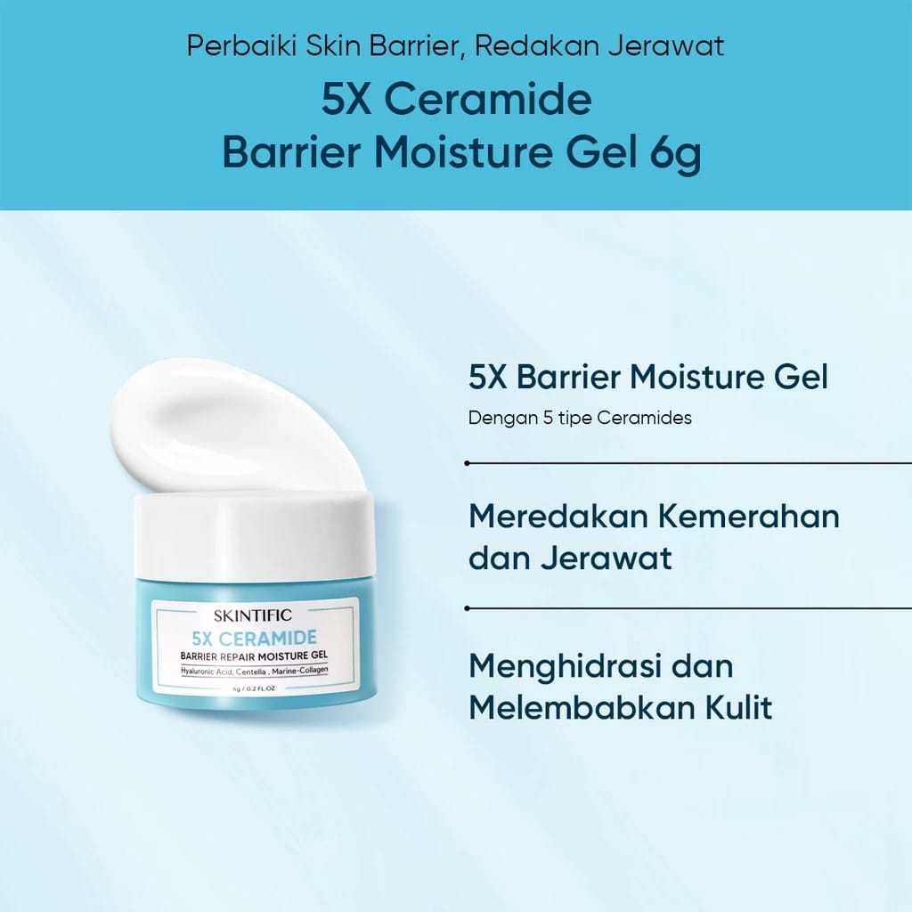 Jual Skintific X Ceramide Travel Kit Skincare Paket Moisturizer