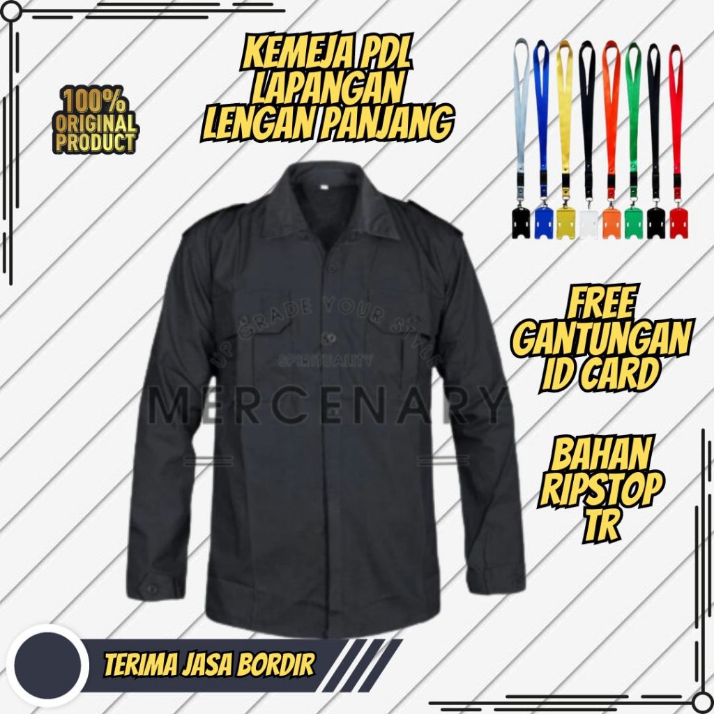 Jual Kemeja Dinas Pdl Lgn Panjang Bahan Ripstok Tornado Seragam Pdh