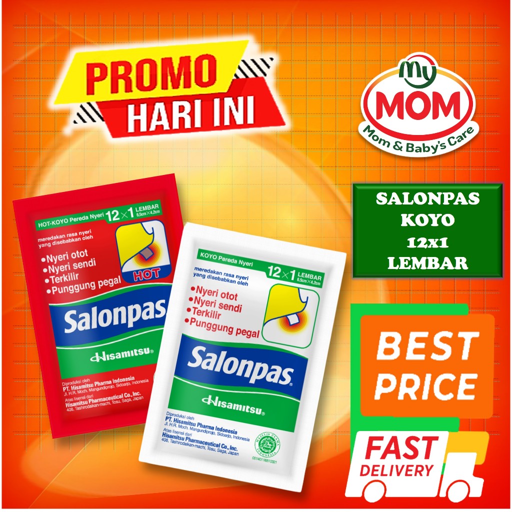 Jual Salonpas Koyo Original Hot Isi X Lembar Salonpas Putih