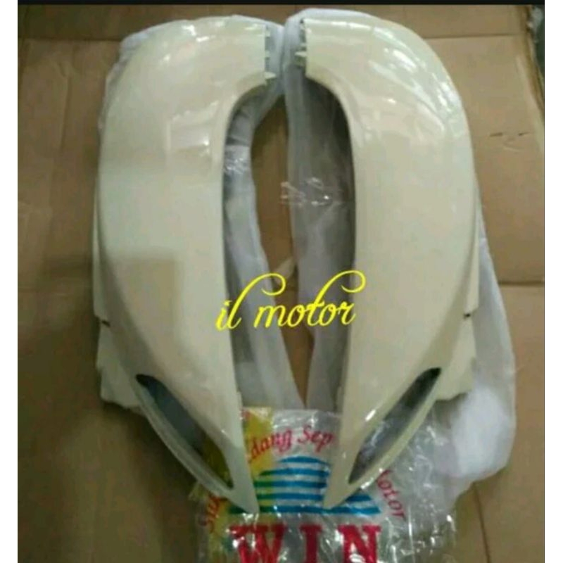 Jual COVER BODY SET KIRI KANAN HONDA SCOOPY FI WARNA CREAM Shopee