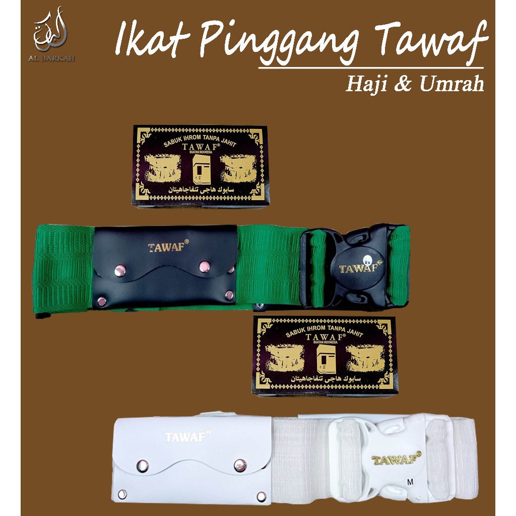 Jual Sabuk Haji Tawaf Sabuk Ihram Perlengkapan Haji Umroh Ikat Pinggang