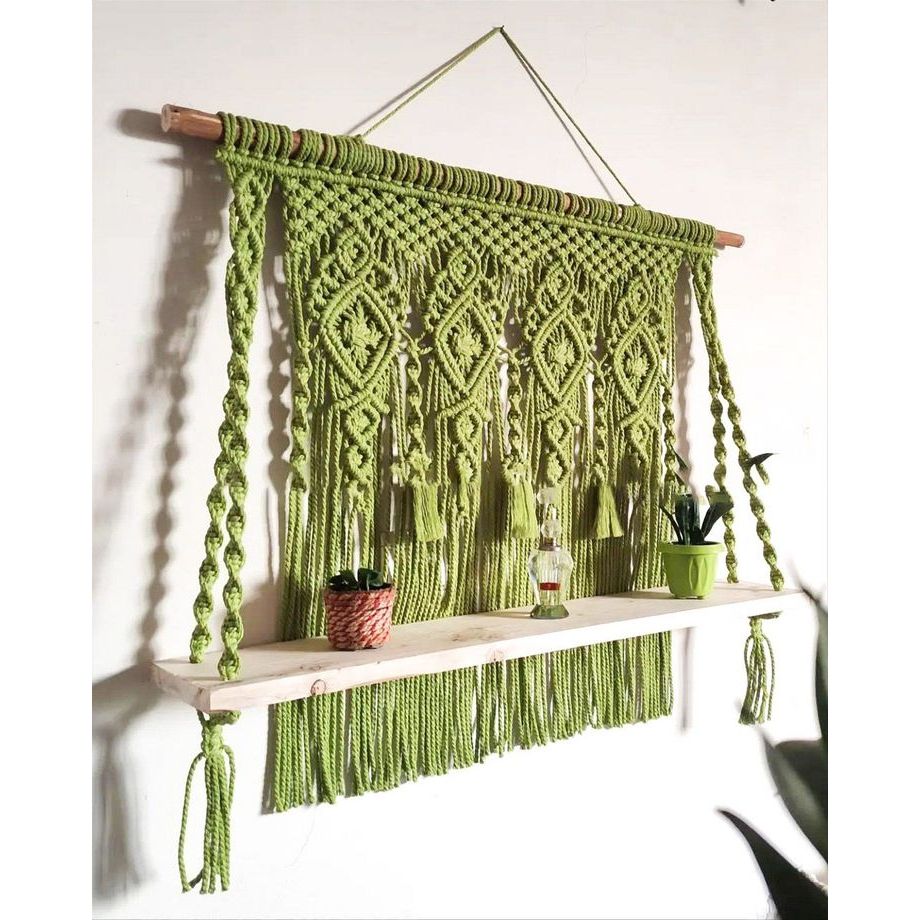 Jual Macrame Wall Hanging Hiasan Dinding Dekorasi Ruangan Hiasan